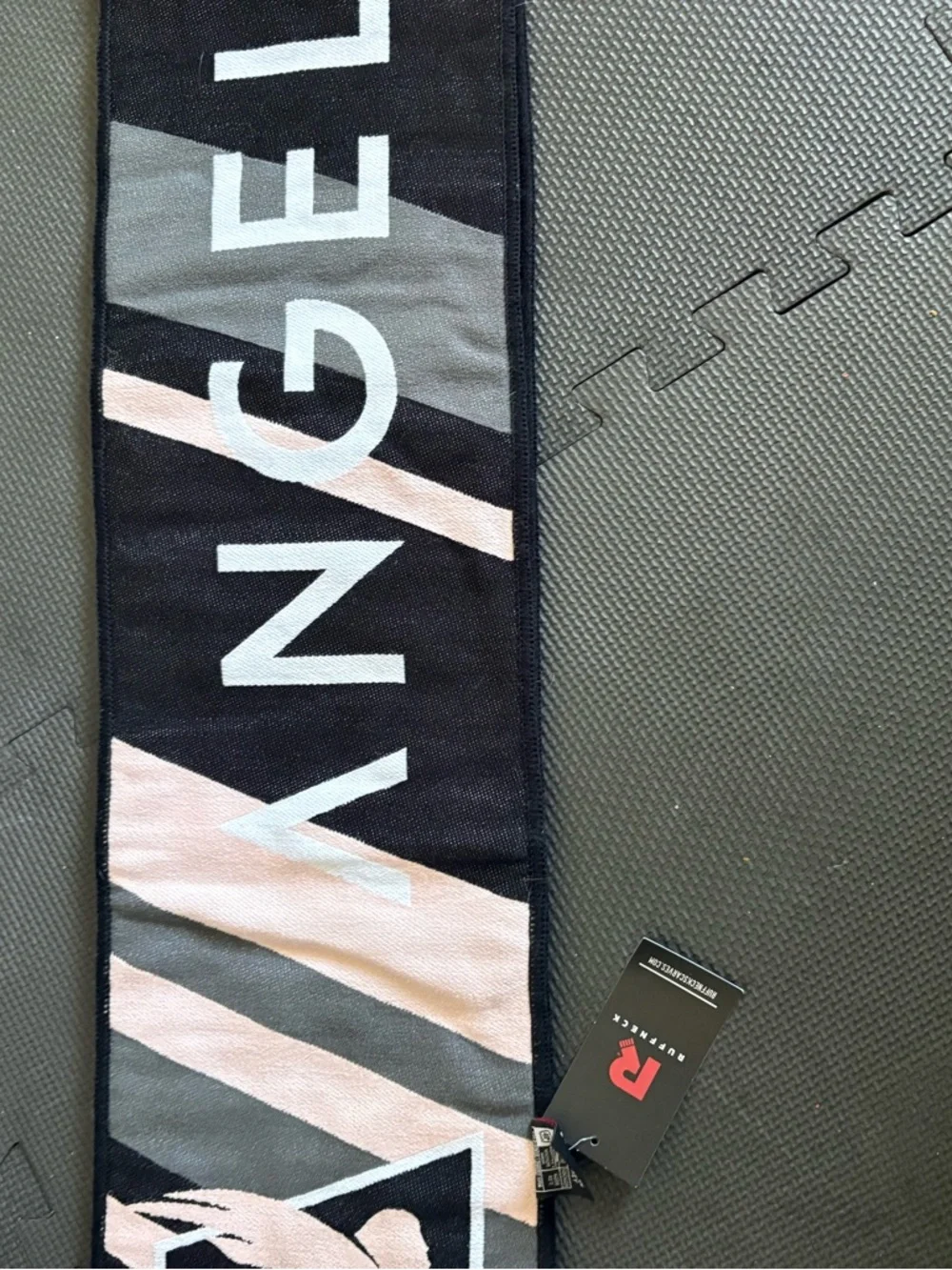 Angel City FC Black & Gray Team Scarf NWT